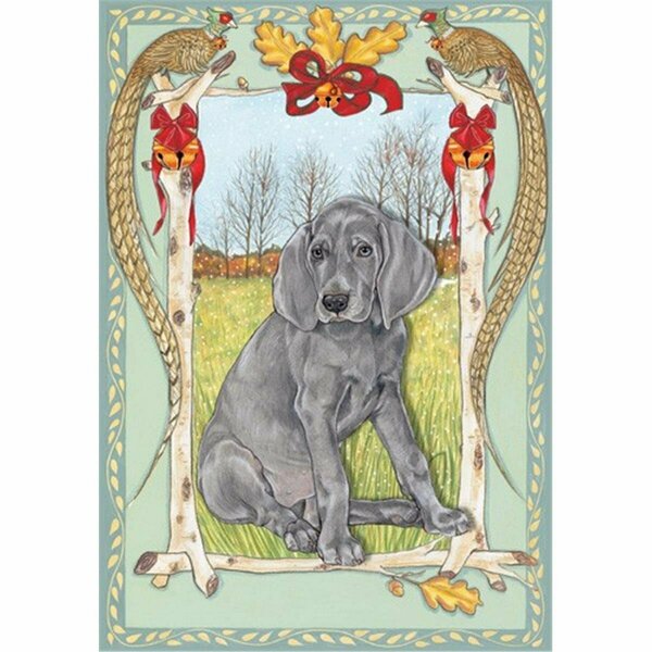 Pipsqueak Productions Holiday Boxed Cards- Weimaraner C882